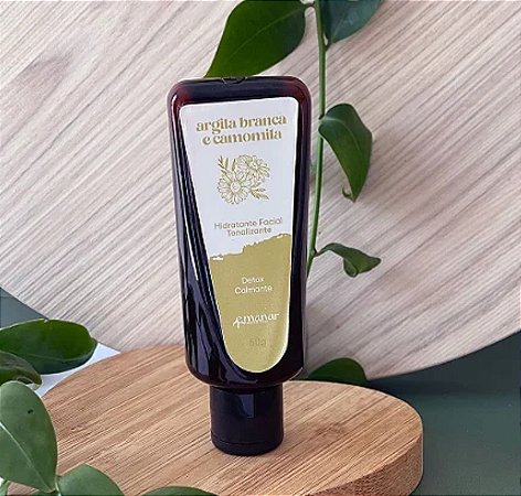 Hidratante Facial Argila Branca e Camomila - 60G