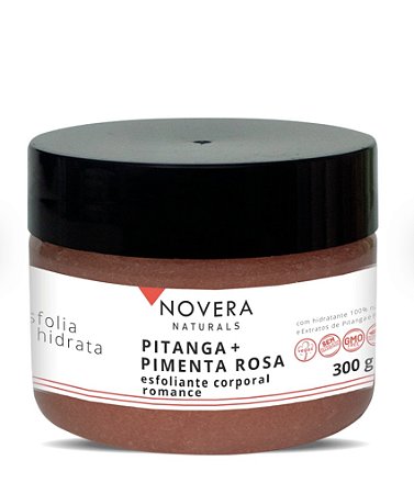 Esfoliante Corporal Pitanga  + Pimenta Rosa ( Novera Naturals)300g