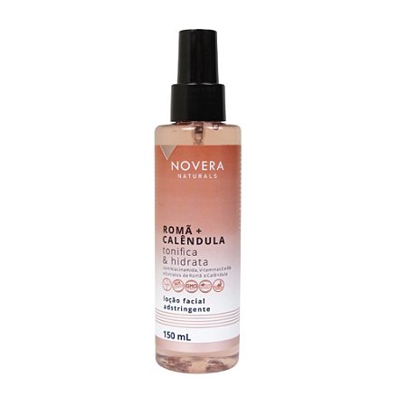 Loção Facial Adstringente Romã + Calêndula 150mL - Novera Naturals