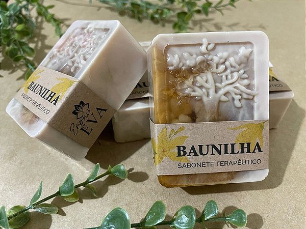Sabonete Artesanal Baunilha (com Extrato de Amêndoas)