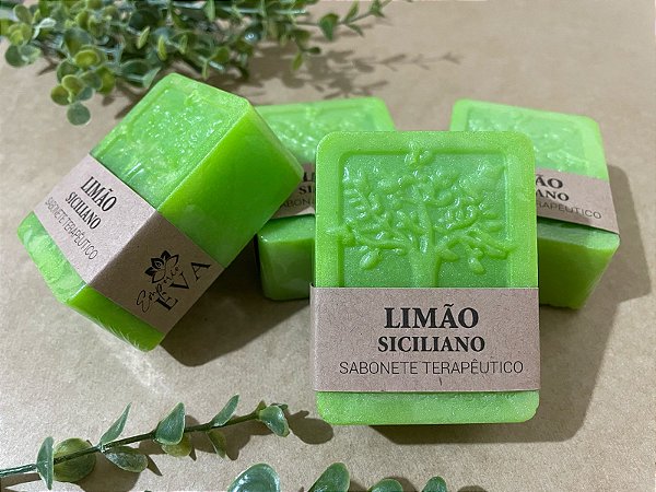 Sabonete Artesanal Limão Siciliano (com Óleo Essencial de Limão Siciliano)