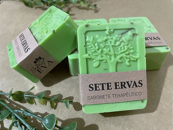 Sabonete Artesanal Sete Ervas