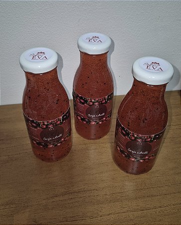 Geleia de Banho Cereja e Avelã - 300ml
