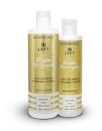 Mini Pack Argan Marroquino - Shampoo 500ml + Condicionador 300ml