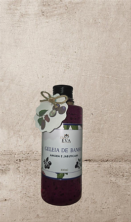 Geleia de Banho Amora e Jabuticaba - Com Extrato de Aveia  - 300 ml