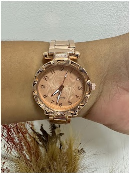 Relogio folheado supreme