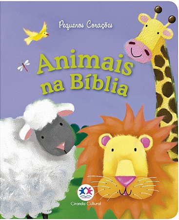 Animais na Bíblia, Livro Cartonado, Capa Dura Almofada , Ilustrado