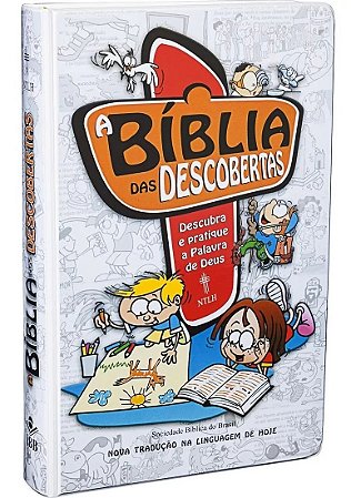 A Bíblia das Descobertas SBB, Capa Dura Azul Plastificada, Tamanho Médio, NTLH - NTLH063PBD
