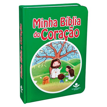 Minha Bíblia do Coração, Capa Dura Almofadada Ilustrada Tamanho Médio