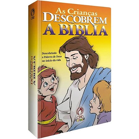 As Crianças Descobrem a Bíblia, Capa Brochura Ilustrada Tamanho Grande