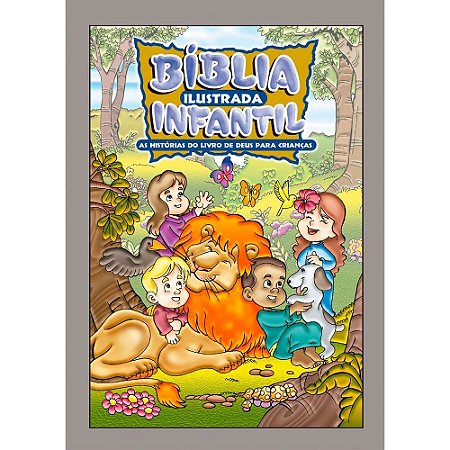 Bíblia Ilustrada Infantil, Capa Dura Ilustrada Tamanho Médio