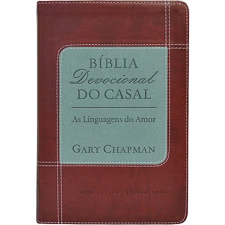 Bíblia Devocional do Casal - As Linguagens do Amor, capa luxo, NVI