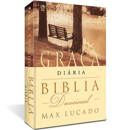 Bíblia Devocional Graça Diária Max Lucado, Capa Brochura Tamanho Grande, Almeida RC