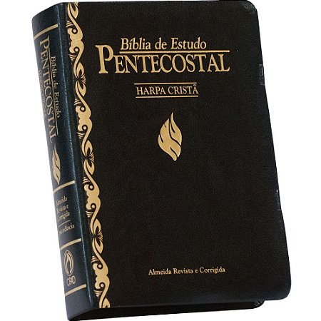 Bíblia de Estudo Pentecostal, Capa Luxo, Pequena, Almeida RC