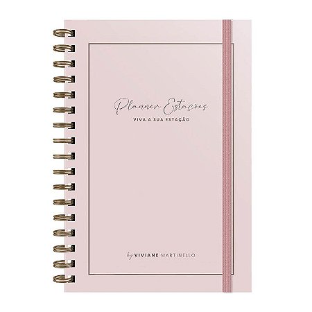 Planner Estações Rose - Viviane Martinello