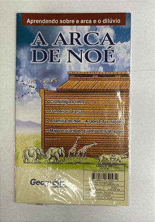 Livreto A Arca de Noé, Capa Brochura