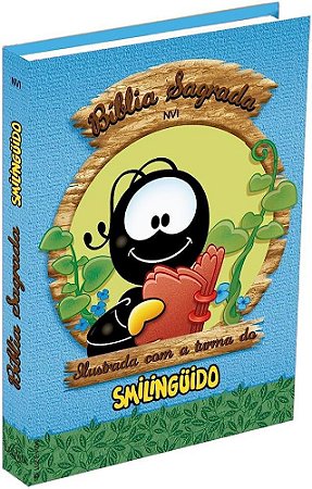 Bíblia Sagrada Smilingüido NVI, Capa Dura Ilustrado Tamanho Médio
