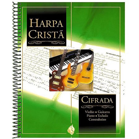Harpa Cristã Cifrada, Capa Dura Espiral, Tamanho Grande, CPAD