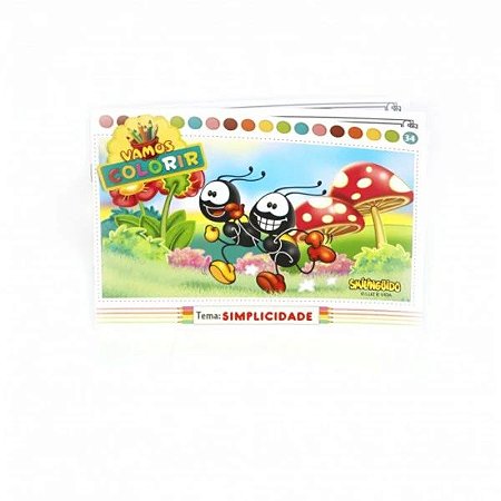 Livro para Colorir Smilingüido (Vamos Colorir) - Simpliciade - 34