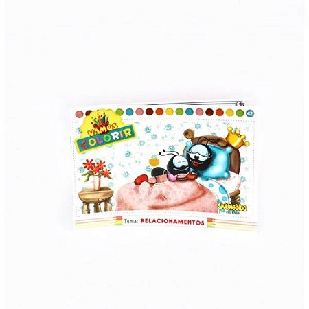 Livro para Colorir Smilingüido (Vamos Colorir) - Relacionamentos - 42