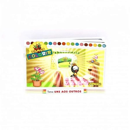 Livro para Colorir Smilingüido (Vamos Colorir) - Uns Aos Outros - 44