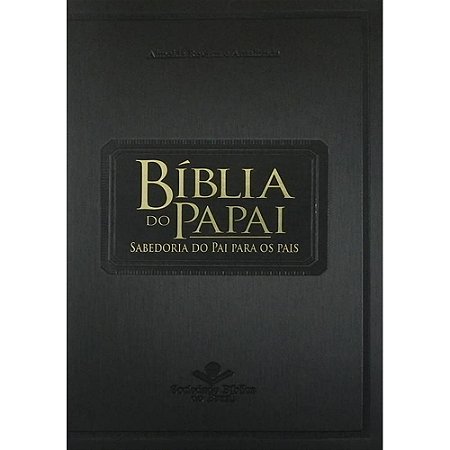 Bíblia do Papai, Capa Luxo Sintética Verde Nobre Tamanho Médio, Almeida RA