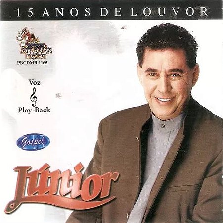 CD Junior - 15 Anos de Louvor (voz e playback)