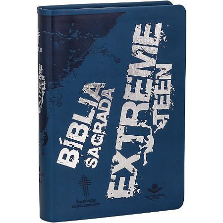 Bíblia Sagrada SBB Extreme Teen, Tamanho Médio  Capa Luxo Azul, NTLH - NTLH065BET