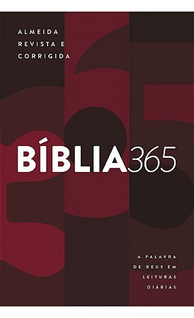 Bíblia 365, Capa brochura Tamanho Grande - ARC