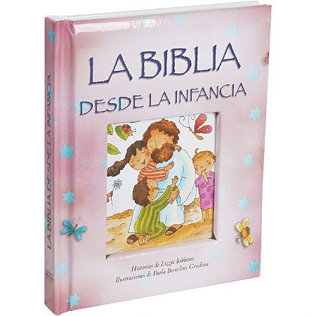 La Biblia Desde la Infância / Espanhol, Capa Rosa - SBB