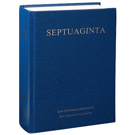 Septuaginta, Capa Dura Azul, Tamanho Médio - SBB