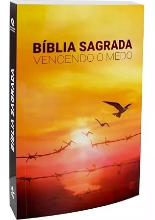 Bíblia Sagrada SBB, Tamanho Médio, Capa Brochura Vencendo o Medo, NAA - NA60