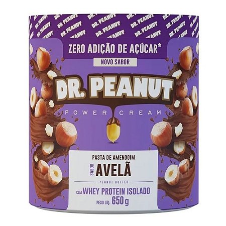 Pasta De Amendoim Com Whey Isolado 650g