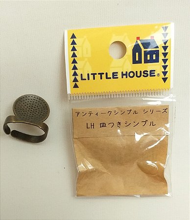 Dedal Sashiko. Cobre. Little House.