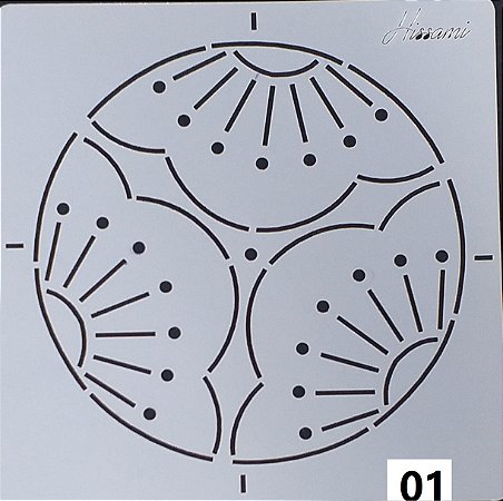 Gabarito de Sashiko