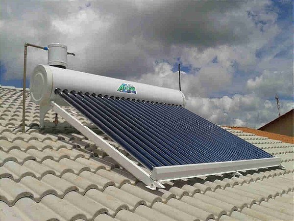 Aquecedor Solar A Vácuo - Kit Minha Casa Minha Vida - Allan Electro  Comercial Bombas e Equipamentos