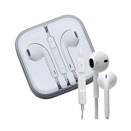 Fone de Ouvido para iPod e iPhone - Branco - BR ACESSÓRIOS