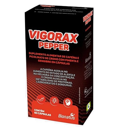 VIGORAX PEPPER 60 CAPS BIONATUS