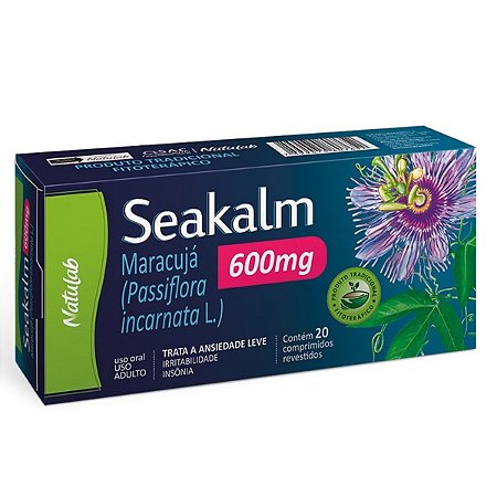 PASSIFLORA - SEAKALM  600 MG 20CPR NATULAB