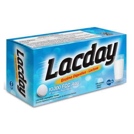 LACTASE - LACDAY 30 TABLETES (EMS)