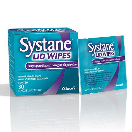 SYSTANE LID WIPES CX 30 LENCOS UMED.