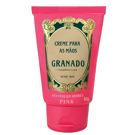 CREME PARA MAOS GRANADO PINK NEUTRALIZA ODORES 60GR