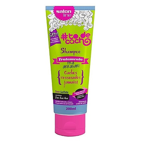Salon line Shampoo To de Cacho Pra Arrasar 200ml
