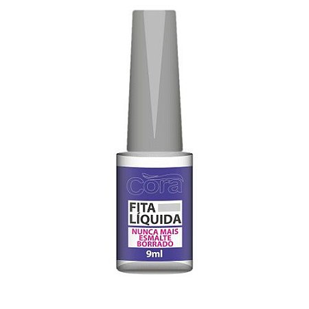 ESMALTE CORA FITA LIQUIDA ( NUNCA MAIS ESMALTE BORRADO) 9ML