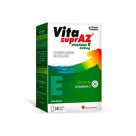 VITAMINA E VITA SUPRAZ  30 CAPSULAS - UNIAO QUIMICA