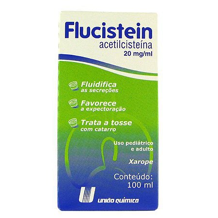 ACETILCISTEINA XPE PED 100ML - FLUCISTEIN