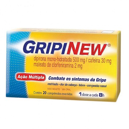 GRIPINEW 20CPR MEDQUIMICA