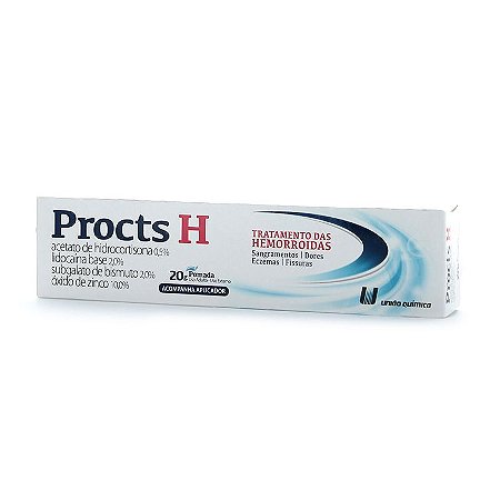 Procts H pomada 20gr - União Química