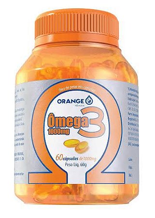 OMEGA 3 OLEO DE PEIXE C/60 CPS ( Orange )