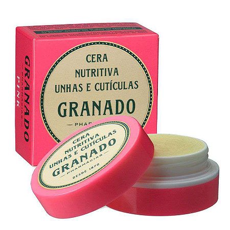 Cera Nutritiva Unhas E Cuticulas Granado Pink 7g